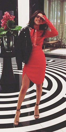 Selena gomez red dress instagram: Selena Gomez,  Red Dress  