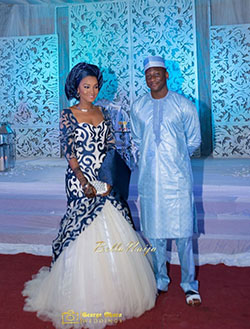 These are must see hausa wedding dresses, African wax prints: Wedding dress,  Evening gown,  Wedding reception,  Formal wear,  Nigerian Dresses  