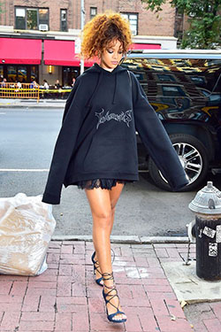 Perfect stylish ideas for rihanna vetements, MAMA Gallery: Kanye West,  Street Style,  Rihanna Style  