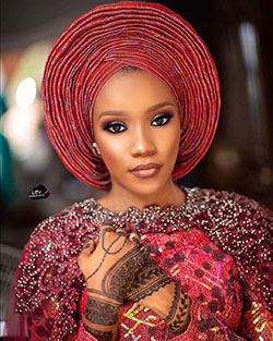 Nigerian Dresses For Nigerian Brides, Human hair color, Hair coloring: African Dresses,  Long hair,  Hair Color Ideas,  Nigerian Dresses  