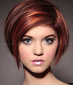 US most desired short bob hairstyle red hair color: Bob cut,  Long hair,  Hair Color Ideas,  Short hair,  Layered hair  