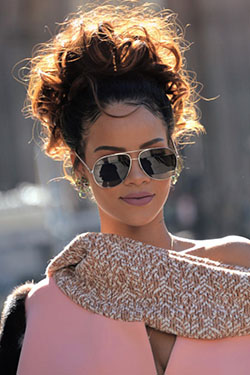 Perfect look outfits ideas rihanna sunglasses, Paris Fashion Week 2015: Christian Dior,  Rihanna Best Looks  