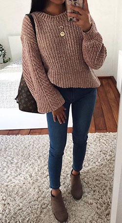 Skinny jeans winter cardigan outfit: winter outfits,  Slim-Fit Pants,  Casual Outfits,  Sweaters Outfit,  Cardigan  