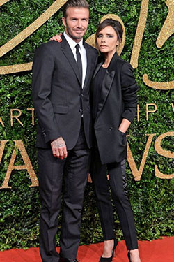 Victoria and david beckham matching: Victoria Beckham,  David Beckham,  Matching Formal Outfits  