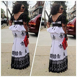 African wax prints, African Dress: African Dresses,  Maxi dress,  Kaba Styles  