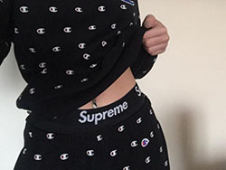 Girls in supreme boxers, Boxer briefs: Sweatpants Outfits,  Boxer shorts  