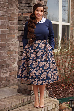 Outfit With Midi Skirt, High Waist Skirt, Cocktail dress: Cocktail Dresses,  Casual Outfits,  Midi Skirt Outfit,  Midi Skirt  