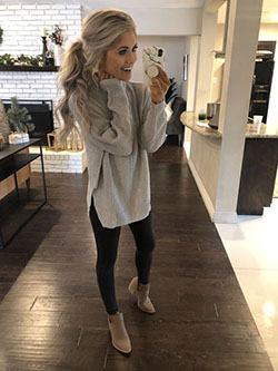 Fall 2019 casual fashion trends, Casual wear: winter outfits,  Boot Outfits,  Business casual,  Business Outfits  