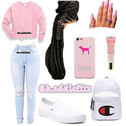 Aesthetic Outfits For School, Casual wear, Product design: Casual Outfits,  Aesthetic Outfits  