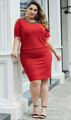 Fashionable and stylish ideas for gorditas guapas, Fashion To Figure: party outfits,  Cocktail Dresses,  Plus size outfit,  Plus-Size Model,  Ashley Stewart  