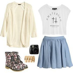 Aesthetic Outfits For School, We Heart It: Aesthetic Outfits  