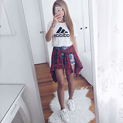 High school summer cute girl outfits: School Outfit,  Casual Outfits,  Aesthetic Outfits  