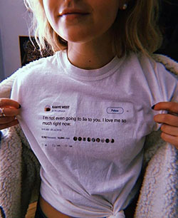 Aesthetic kanye west tweets, Aesthetic T-shirt: Kanye West,  Grunge fashion,  Spring Outfits,  Soft grunge,  T-Shirt Outfit  