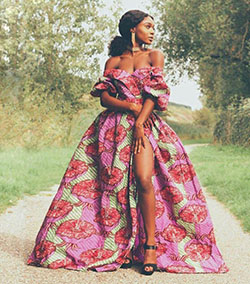 African wax prints, Ball gown: Wedding dress,  African Dresses,  Maxi dress,  Ankara Dresses  