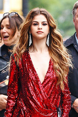 Just give it a try to these selena gomez hair 2016, Human hair color: Selena Gomez  
