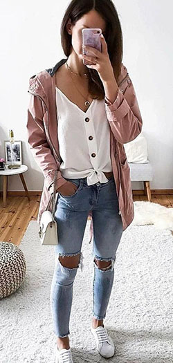 Cute Spring Outfits For School Girls: Spring Outfits  