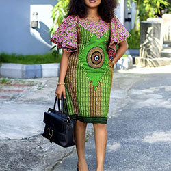 Short ankara gown styles, African Dress: party outfits,  African Dresses,  Aso ebi,  Short Dresses  