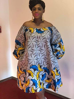 Short african loose dress, African Dress: African Dresses,  Maxi dress,  Short Dresses,  Dutch Wax  