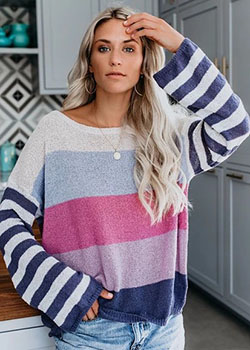 Casual wear Outfits With Color Block Sweaters: shirts,  Polo neck,  Casual Outfits,  Sweaters Outfit  
