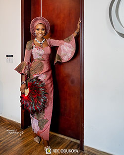 Traditional bella naija wedding, Wedding dress: White Wedding Dress,  Wedding photography,  Nigerian Dresses  