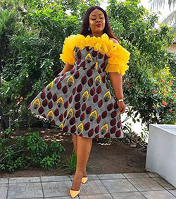 Charming! african fashion dresses, African wax prints: Cocktail Dresses,  African Dresses,  Bridesmaid dress,  Aso ebi,  Ankara Outfits,  FASHION  
