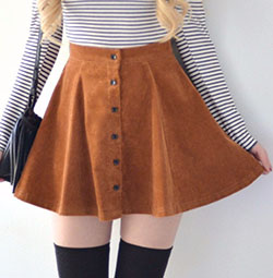 Tips for cool caramel skirt, Leather Mini Skirt: Crop top,  shirts,  Skater Skirt,  Skirt Outfits  