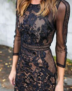 Most popular ideas for forever lace dress, Little black dress: Bridesmaid dress,  party outfits  