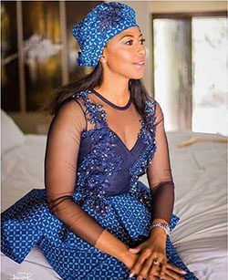 African traditional wedding guest dresses: Wedding dress,  African Dresses,  Bridesmaid dress,  Aso ebi,  Seshoeshoe Outfits  