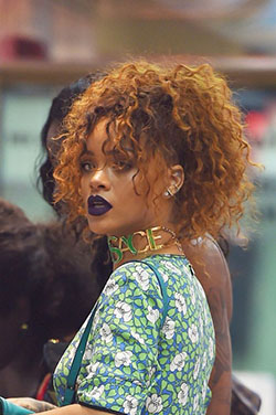 Check these latest ideas rihanna curly hairstyles, NaturallyCurly.com: Long hair,  Hairstyle Ideas,  Black hair,  Rihanna Best Looks  