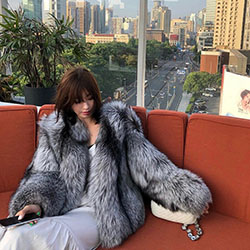 Casual tips for fur clothing, Silver fox: winter outfits,  Fur clothing,  Fake fur,  Fur Coat Outfit  