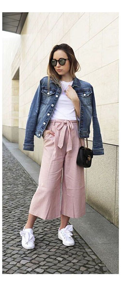 Culottes Outfit Ideas, Something Cool (Stereo): Culottes Outfit  