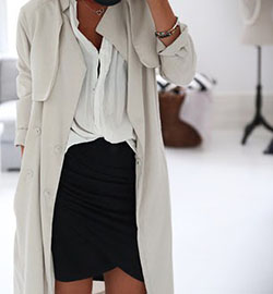 white Suede Trench Coats, Fashion blog, Trench coat: fashion blogger,  Trench coat,  winter outfits,  Street Style  