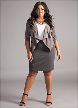 Plus size professional outfits, Plus-size clothing: Plus size outfit,  Business casual,  Informal wear,  Work Outfit,  Casual Friday,  Ashley Stewart,  Casual Outfits  