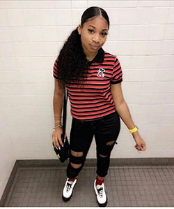 High school black teenage girl instagram: Black Swag Outfits  