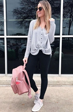 Chic Outfits With Backpacks: Backpack Outfits  