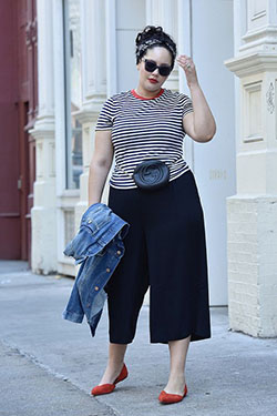 Square pants for plus size: Plus size outfit,  Clothing Ideas,  Work Outfit  