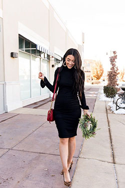 Check out these fashion model, Little black dress: fashion blogger,  Fashion show,  Formal wear,  Black Dress Outfits  