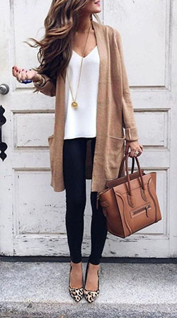 Daily dose of stylish business casual outfits, Casual wear: Business casual,  Animal print,  Ballet flat,  Business Outfits  