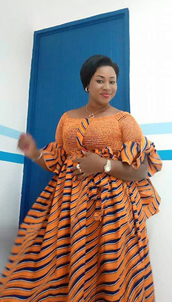 50 unique african ankara styles for ladies: Aso ebi,  Plus size outfit  