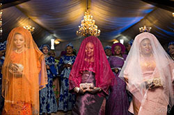 Nigerian Dresses For Nigerian Brides, Wedding reception: Wedding reception,  Nigerian Dresses  