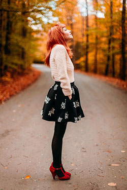 Tights With Skirt Outfit, Vintage clothing: Vintage clothing,  Skirt Outfits  