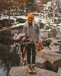 Really cool! outfit outdoor, Outdoor clothing: winter outfits,  Boot Outfits,  Soft grunge  