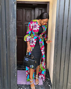 Latest Ankara Styles Jacket: Wedding dress,  Aso ebi,  Ankara Outfits  