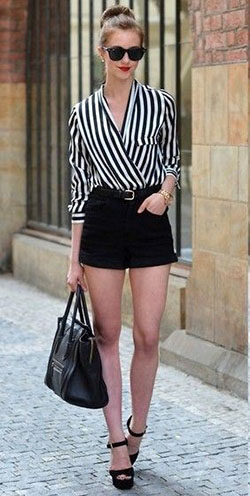 101 Best Outfits With Black Shorts Images in May 2023