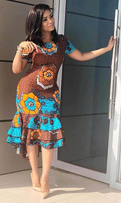 Most desired ankara styles: African Dresses,  Aso ebi,  kimono sleeve,  Short African Outfits  