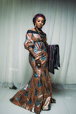 OMG! Nice fashion model, Aso ebi: Aso ebi,  Nigerian Dresses  