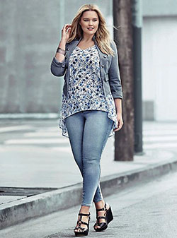 Cool simple outfits plus size: Plus size outfit,  Plus-Size Model,  Clothing Ideas,  Casual Outfits  