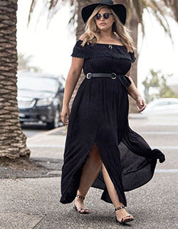 Plus Size Funeral Outfits, Summer Funeral Wear, Casual Burial Outfit: Evening gown,  Plus size outfit,  Bridesmaid dress,  Clothing Ideas,  Formal wear,  Funeral Outfits  