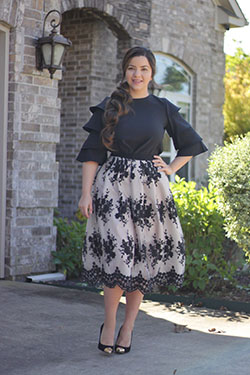 Outfit With Midi Skirt, Little black dress, Pencil skirt: Pencil skirt,  Fashion week,  Midi Skirt Outfit  