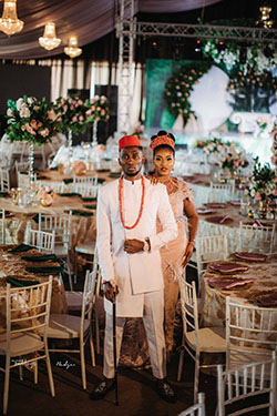 Nigerian Dresses For Nigerian Brides, Wilfred Ndidi, Monique Lhuillier: Wedding dress,  Aso ebi,  Wedding reception,  Nigerian Dresses  